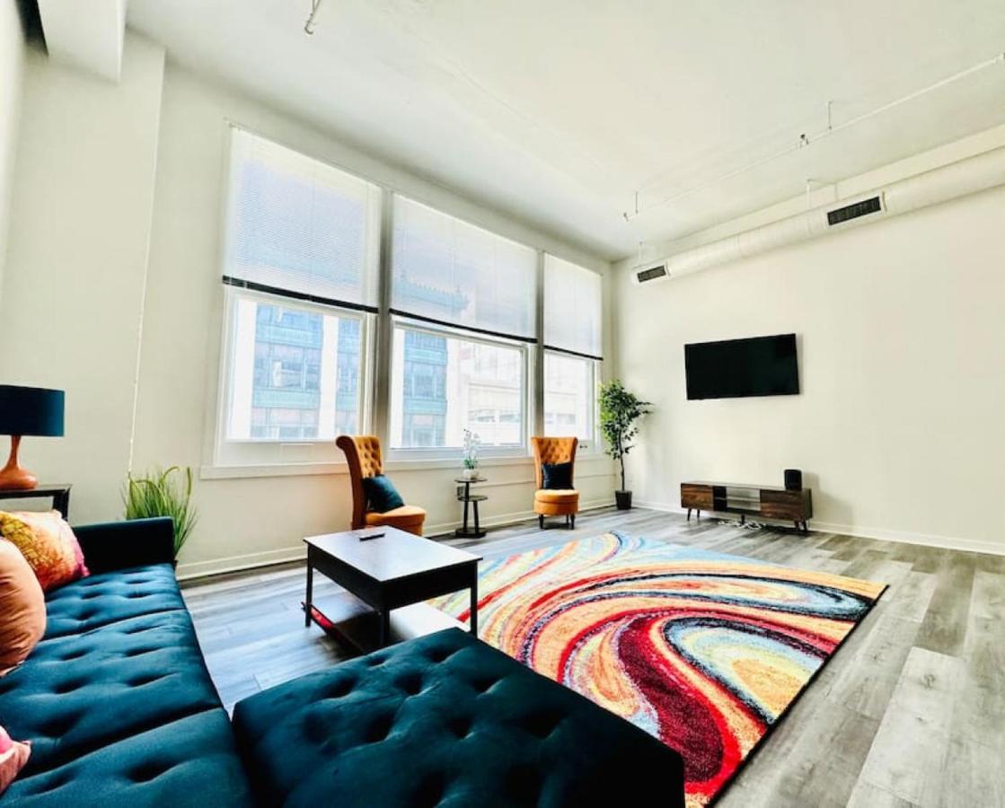 אינדיאנפוליס 2 Bedroom Contemporary Modern Loft מראה חיצוני תמונה